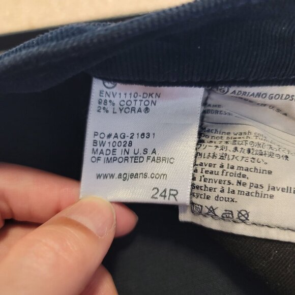 AG Adriano Goldschmied Pants Womens 24R - Picture 7 of 10